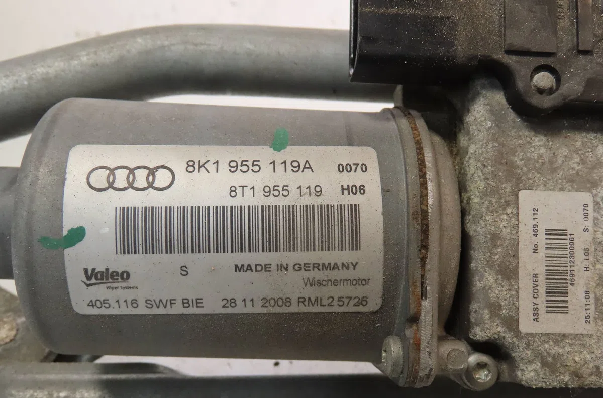 Moteur essuie-glace avant Audi A4 B8 Avant (8K5) 2.0 tdi quattro (2011-2015) occasion