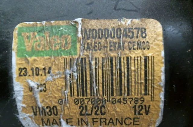 Moteur essuie-glace avant Citroën DS3 (SA_) 1.6 hdi 90 (2009-2015) 3 portes occasion