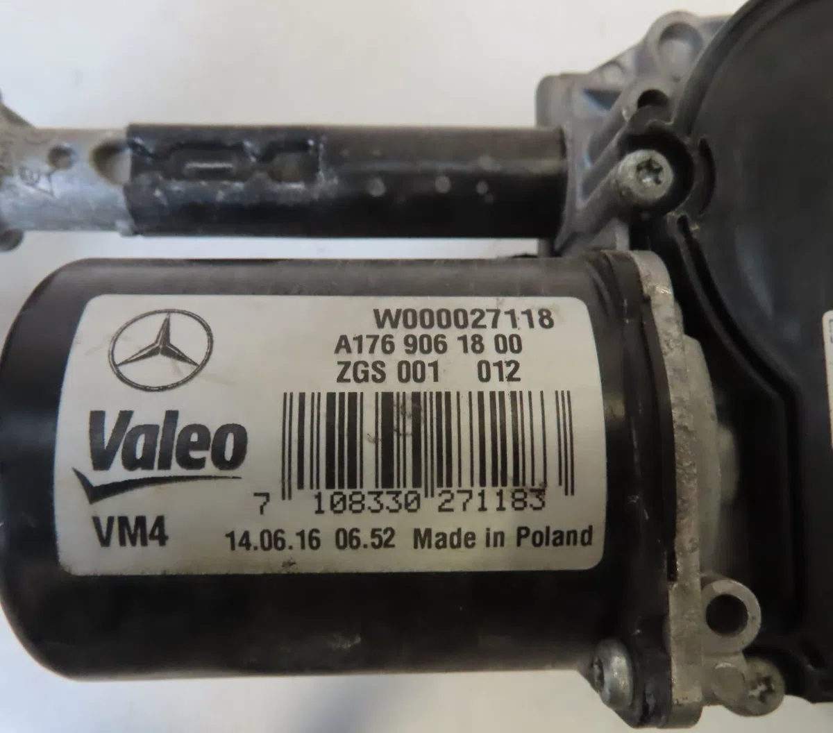 Moteur essuie-glace avant Mercedes-benz CLASSE A (W176) A 200 (176.043) (2012-2018) occasion