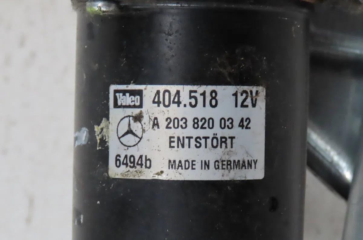 Moteur essuie-glace avant Mercedes-benz CLASSE C Coupe Sport (CL203) C 200 cdi (203.707) (2003-2008) occasion