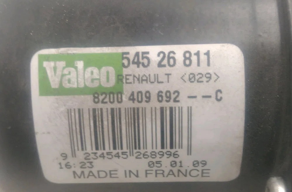Moteur essuie-glace avant Renault KANGOO BE BOP (KW0-1_) 1.5 dci (2009) occasion