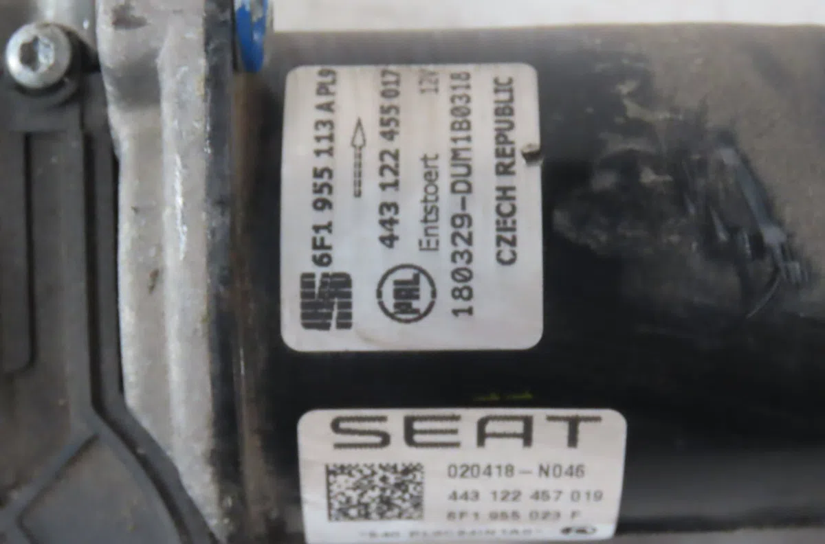 Moteur essuie-glace avant Seat IBIZA V (KJ1, KJG) 1.6 tdi (2017) occasion
