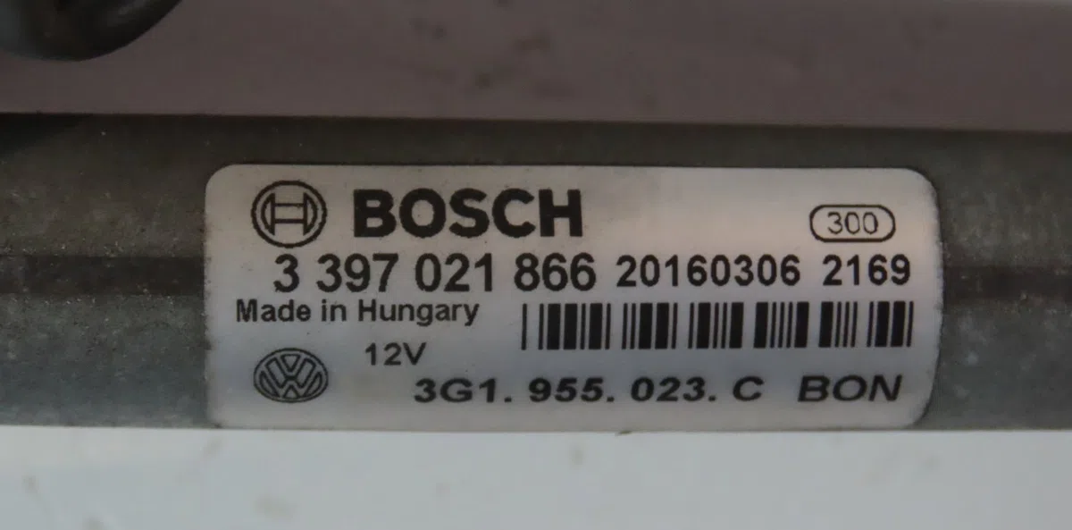 Moteur essuie-glace avant Volkswagen PASSAT B8 Variant (3G5, CB5) 2.0 tdi (2014) occasion