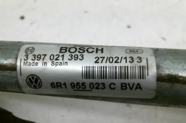 Moteur essuie-glace avant Volkswagen POLO V (6R1, 6C1) 1.2 (2009) occasion