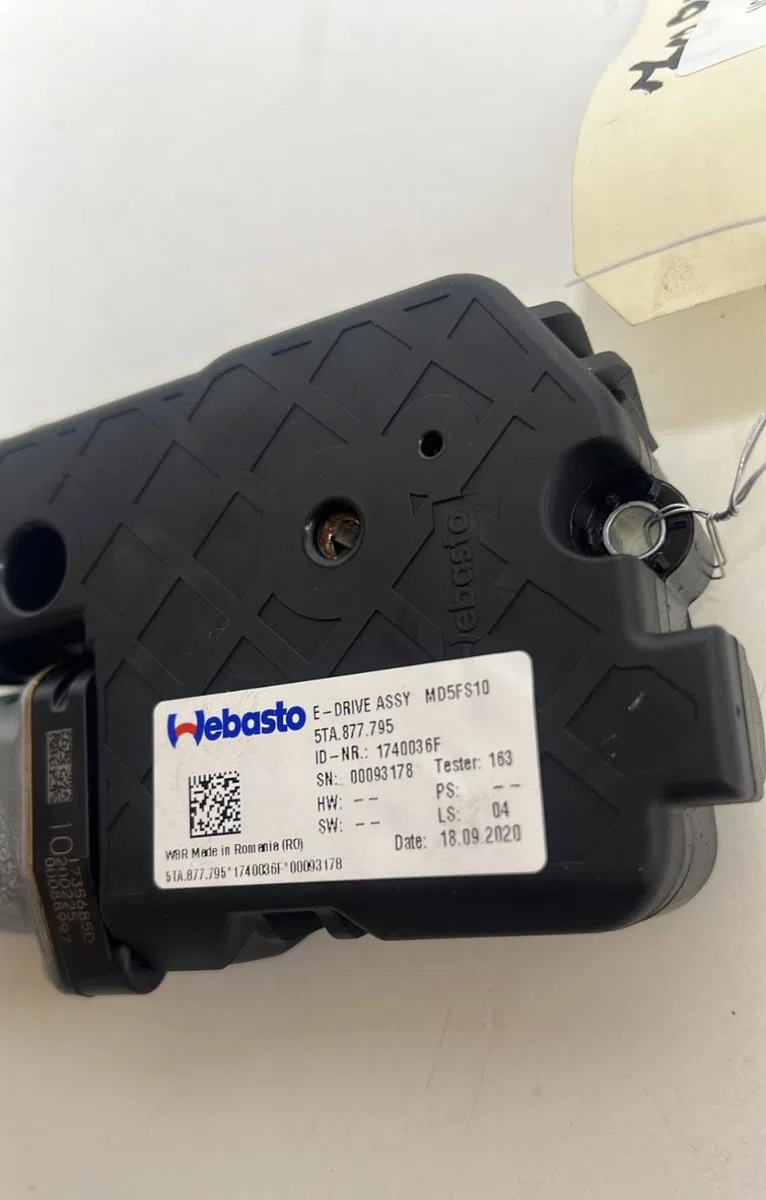 Moteur toit ouvrant Volkswagen POLO VI (AW1, BZ1, AE1) 1.0 tsi (2017) occasion