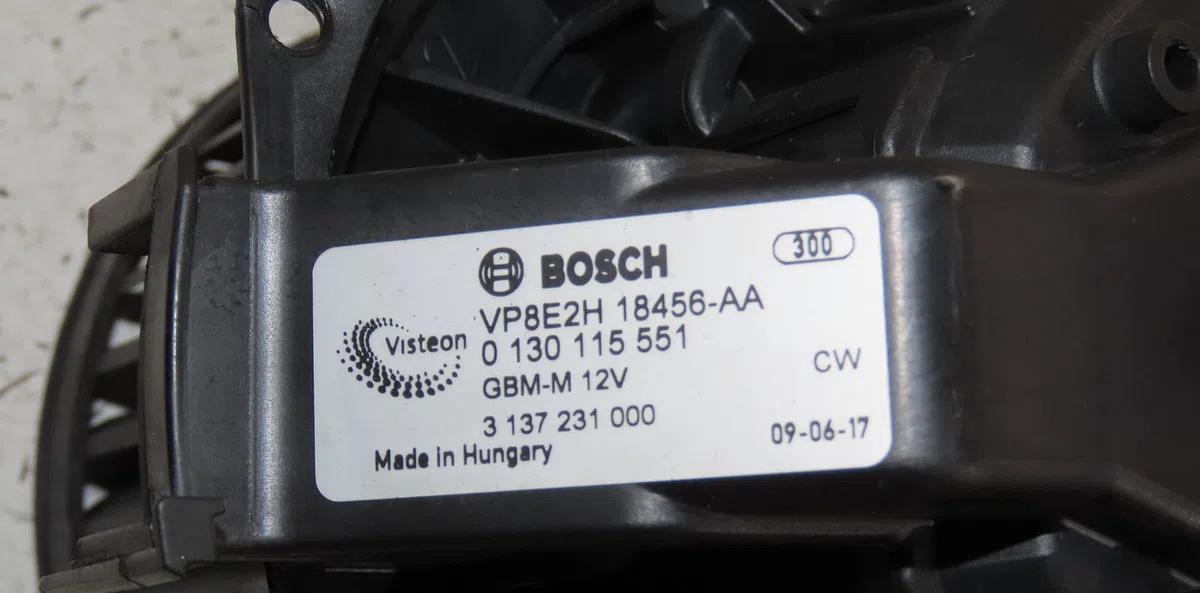 Moteur ventilateur chauffage Ford FIESTA VI (CB1, CCN) 1.4 tdci (2010-2012) 3 portes occasion