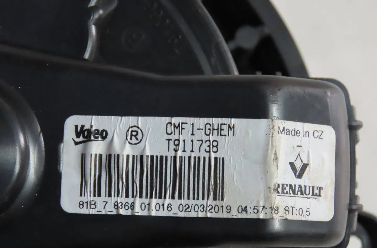 Moteur ventilateur chauffage Renault SCÉNIC IV (J9_) 1.3 tce 140 (2018) occasion