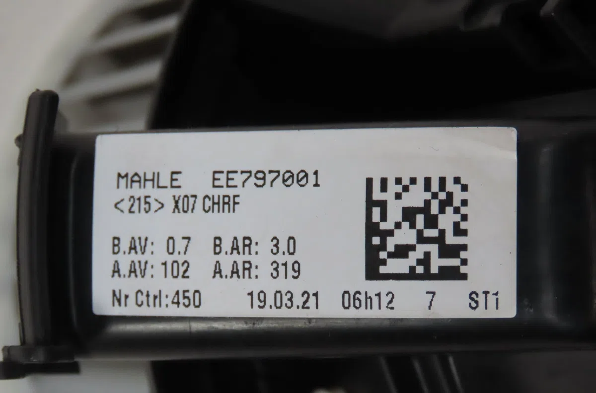 Moteur ventilateur chauffage Renault TWINGO III (BCM_, BCA_) 1.0 sce 65 (bcmj) (2019) occasion