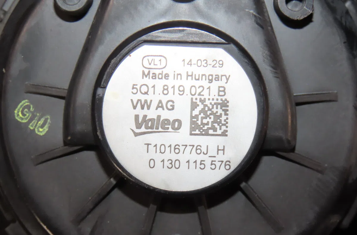 Moteur ventilateur chauffage Volkswagen GOLF VII (5G1, BQ1, BE1, BE2) 2.0 r 4motion (2013-2020) occasion
