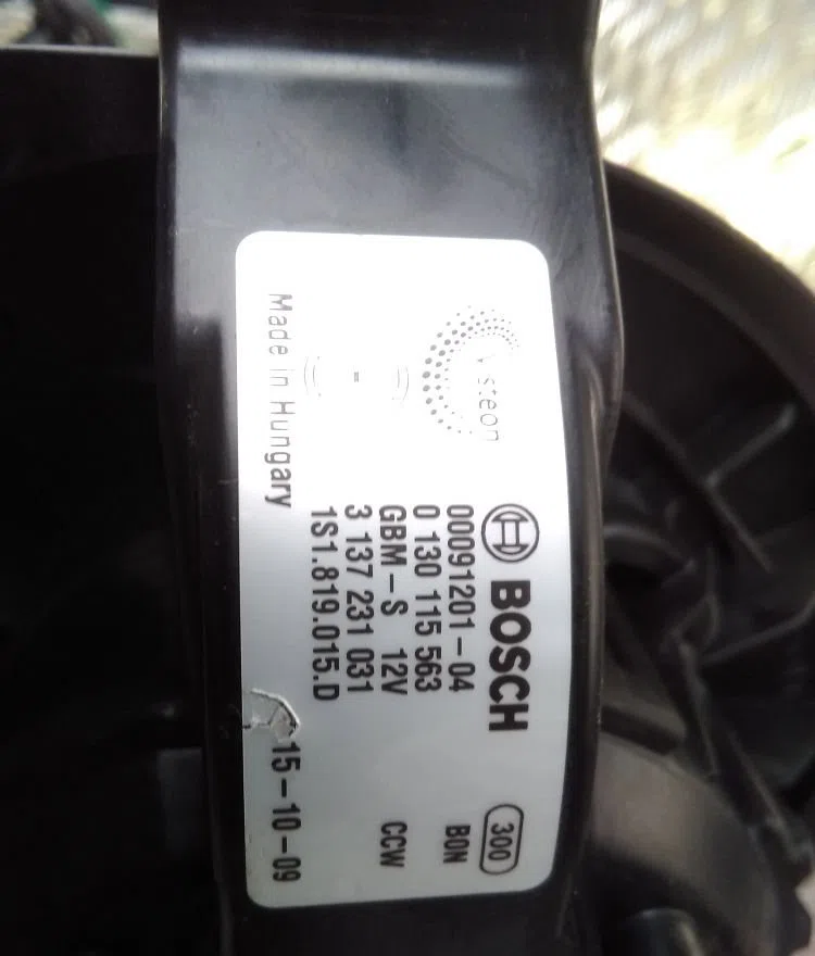 Moteur ventilateur chauffage VOLKSWAGEN UP 2015 occasion