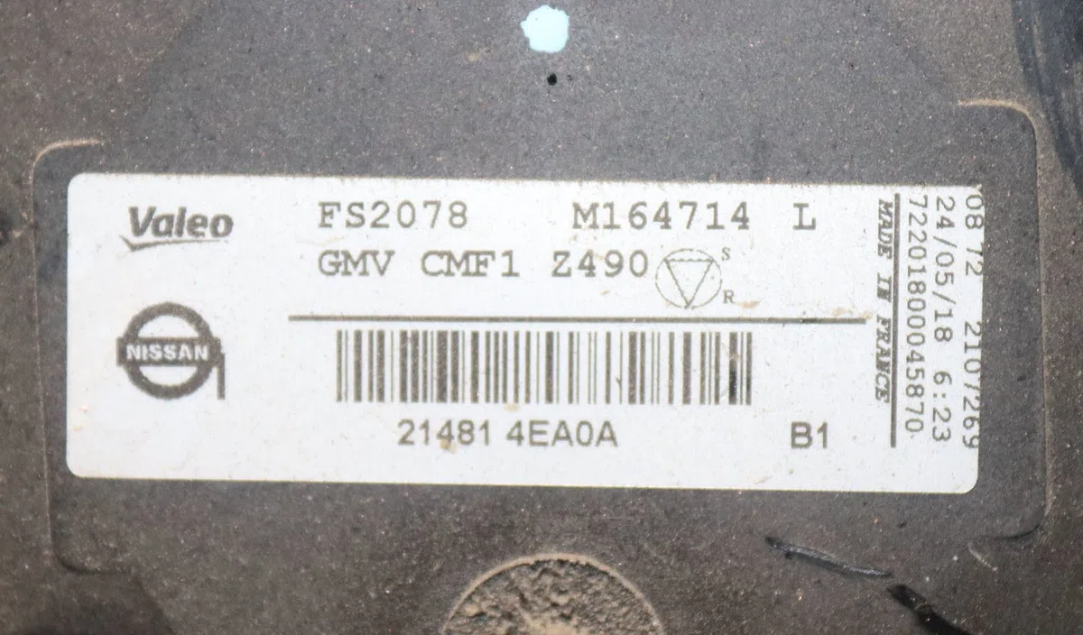 Moteur ventilateur radiateur Nissan QASHQAI II SUV (J11, J11_) 1.2 dig-t (2013) occasion