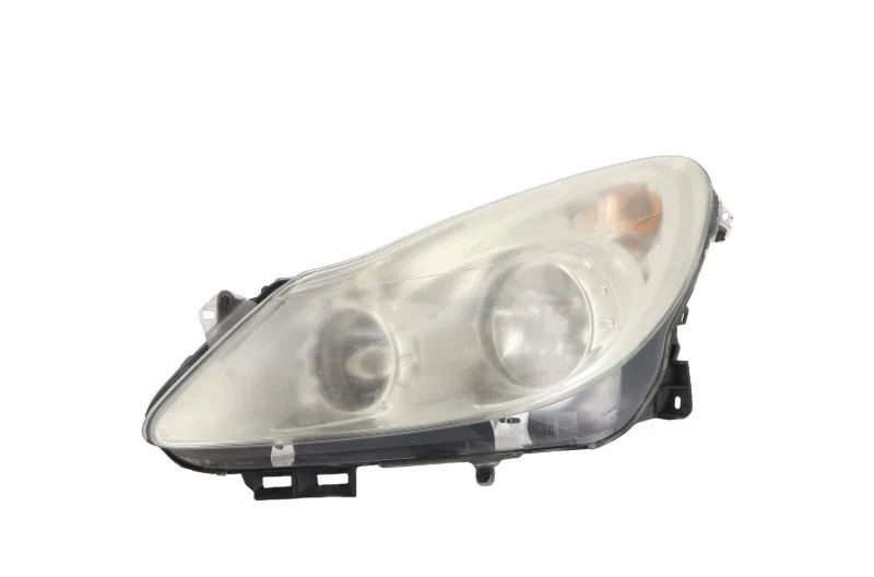 Optique avant principal gauche (feux)(phare) pour OPEL CORSA D PHASE 1