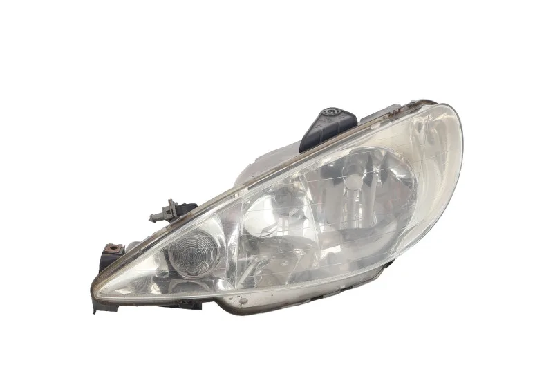 Optique avant principal gauche (feux)(phare) pour PEUGEOT 206 PHASE 2 BREAK