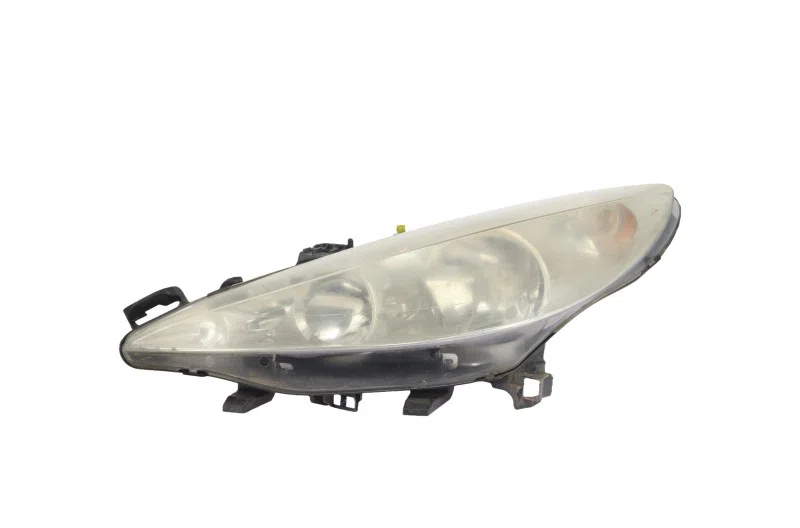 Optique avant principal gauche (feux)(phare) pour PEUGEOT 207 PHASE 1