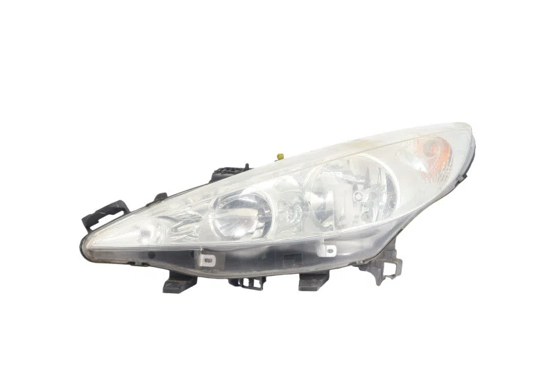 Optique avant principal gauche (feux)(phare) pour PEUGEOT 207 PHASE 2 BREAK
