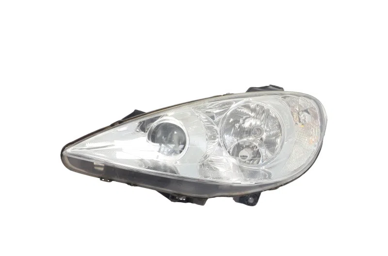 Optique avant principal gauche (feux)(phare) pour PEUGEOT 807 PHASE 1
