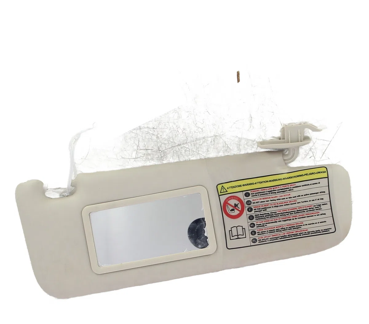 Pare-soleil droit Fiat 500 (312_) 1.2 (312axa1a) (2007) 3 portes occasion