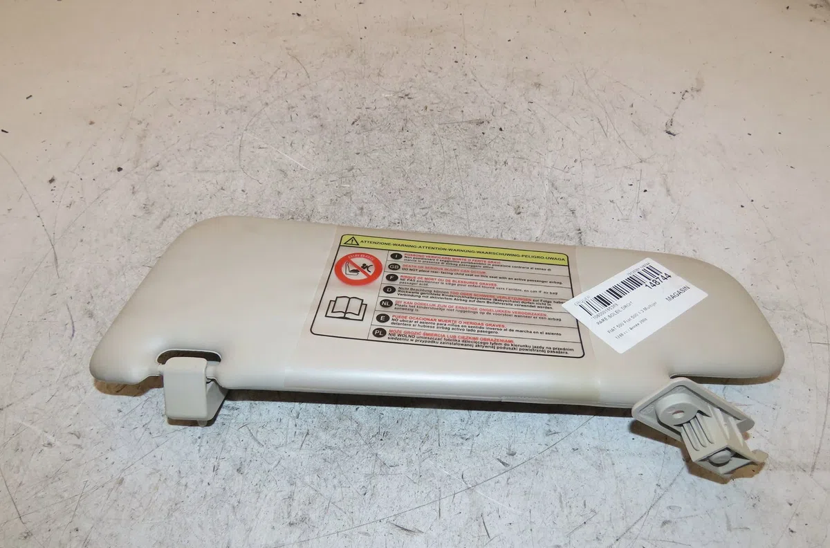 Pare-soleil droit Fiat 500 (312_) 1.3 d multijet (312axb1a) (2007) 3 portes occasion