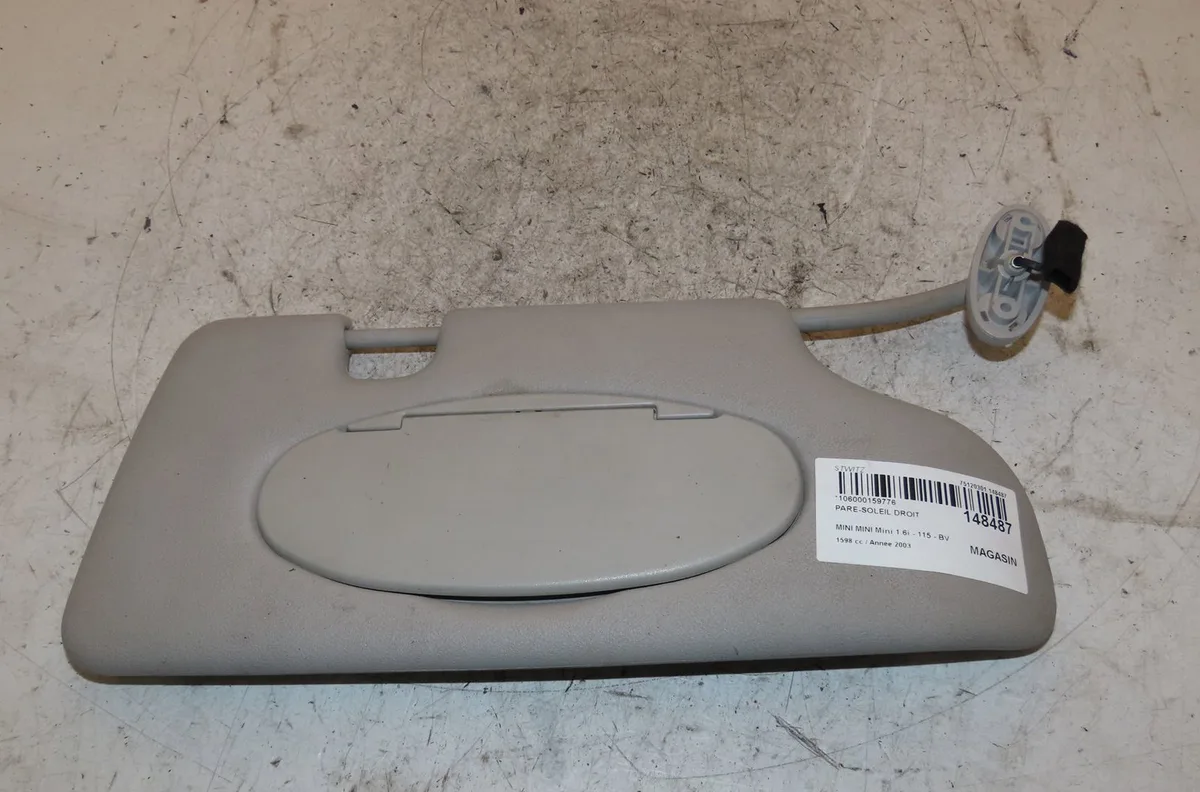 Pare-soleil droit Mini MINI (R50, R53) Cooper (2001-2006) 3 portes occasion