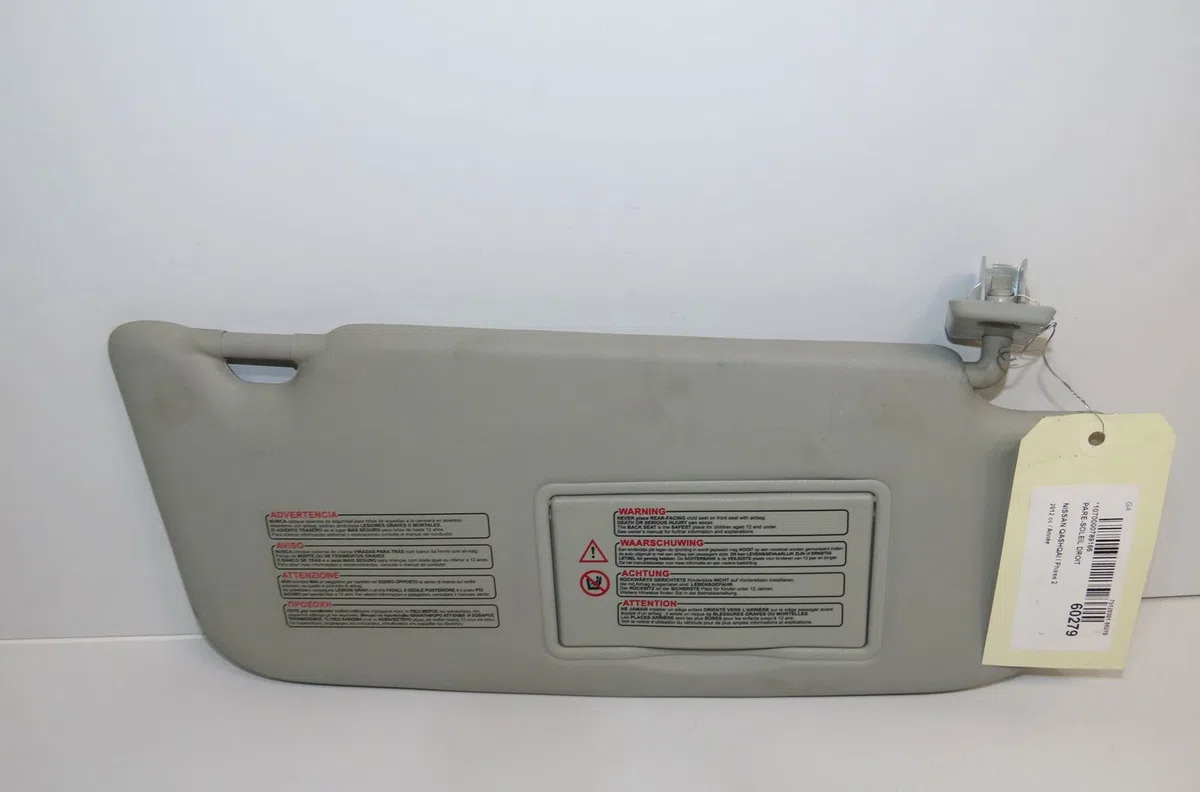 Pare-soleil droit Nissan QASHQAI - QASHQAI 2 I (J10, NJ10, JJ10E) 1.6 dci traction intégrale (2011-2013) occasion