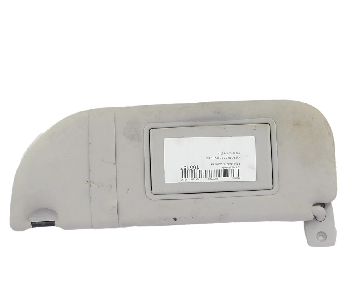 Pare-soleil gauche Citroen C3 II (SC_) 1.0 vti 68 (2012) 5 portes occasion