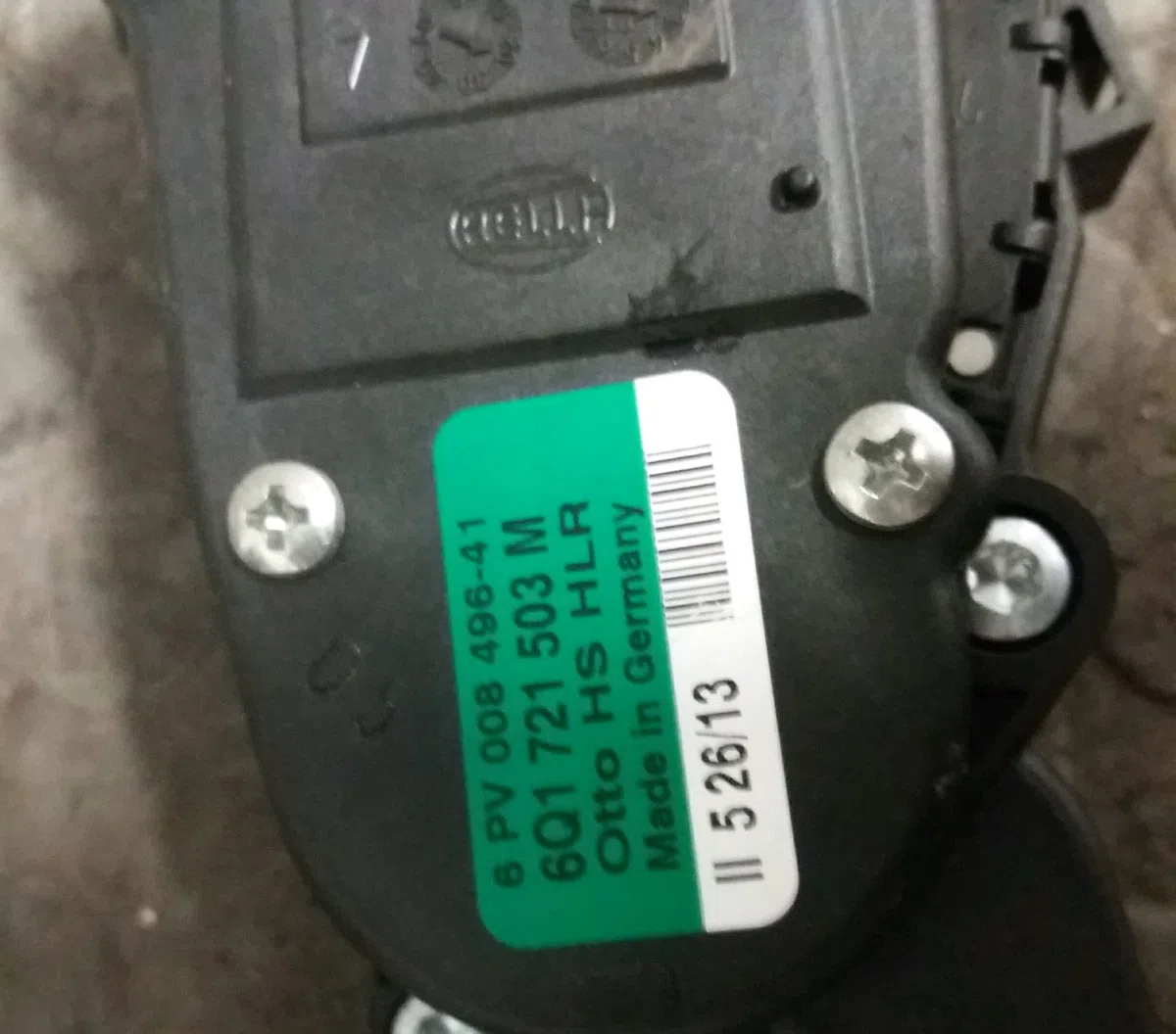 Pedale accelerateur Audi A1 Sportback (8XA, 8XF) 1.6 tdi (2011-2015) occasion