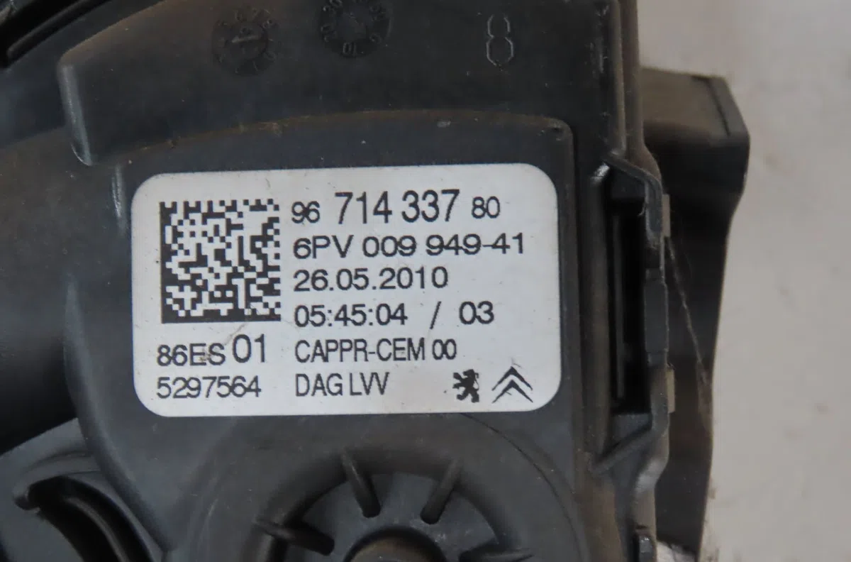 Pedale accelerateur Citroen C3 II (SC_) 1.6 hdi (2009-2016) 5 portes occasion