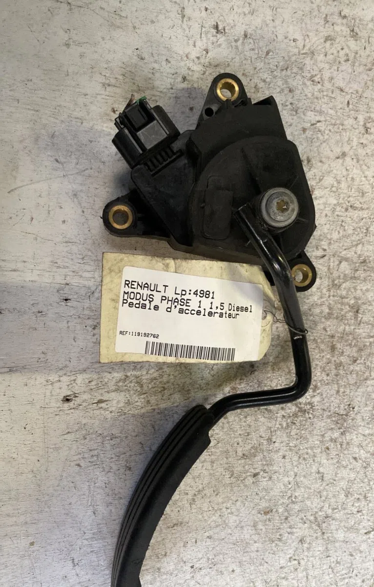 Pedale accelerateur RENAULT MODUS PHASE 1 occasion