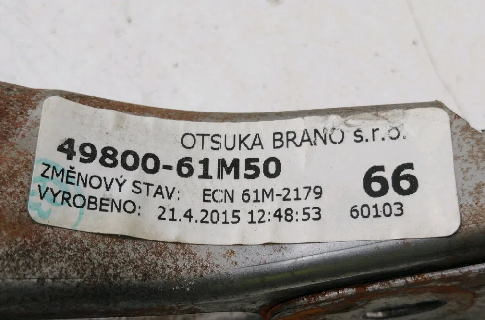 Pedale embrayage Suzuki VITARA (LY) 1.6 ddis allgrip (apk 416d) (2015) occasion