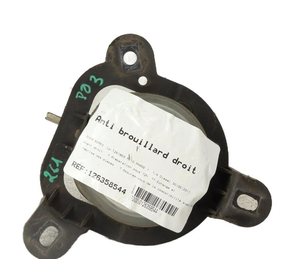 Phare antibrouillard avant droit Alfa romeo MITO (955_) 1.6 jtdm (955axc1b) (2008-2015) occasion