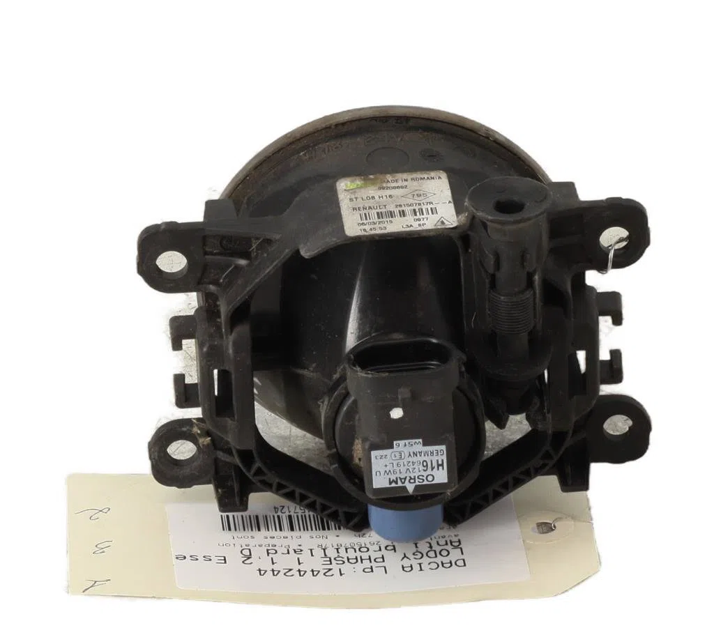 Phare antibrouillard avant droit Dacia LODGY (JS_) 1.2 tce (jsay, jsm0) (2012) occasion