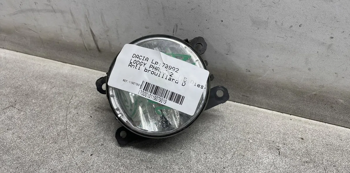 Phare antibrouillard avant droit Dacia LODGY (JS_) 1.5 blue dci 95 (jsjl) (2018) occasion