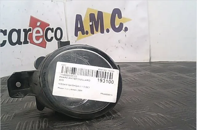 Phare antibrouillard avant gauche Nissan QASHQAI - QASHQAI 2 I (J10, NJ10, JJ10E) 1.5 dci (2010-2013) 5 portes occasion