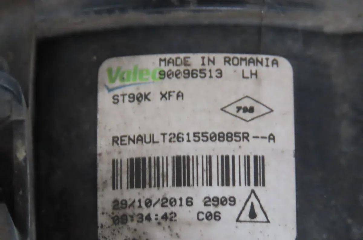 Phare antibrouillard avant gauche Renault CLIO IV (BH_) 1.5 dci 75 (2012) 5 portes occasion
