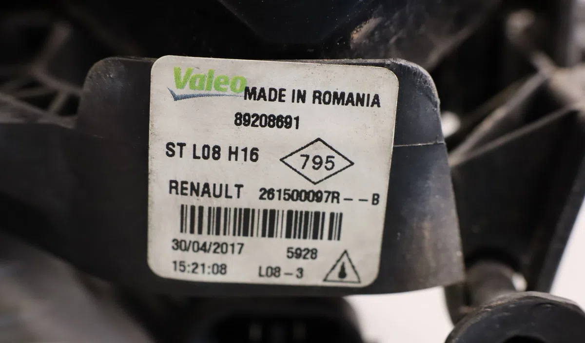 Phare antibrouillard avant gauche Renault KANGOO - GRAND KANGOO II (KW0-1_) 1.5 dci 110 (kw06, kw12) (2013) occasion