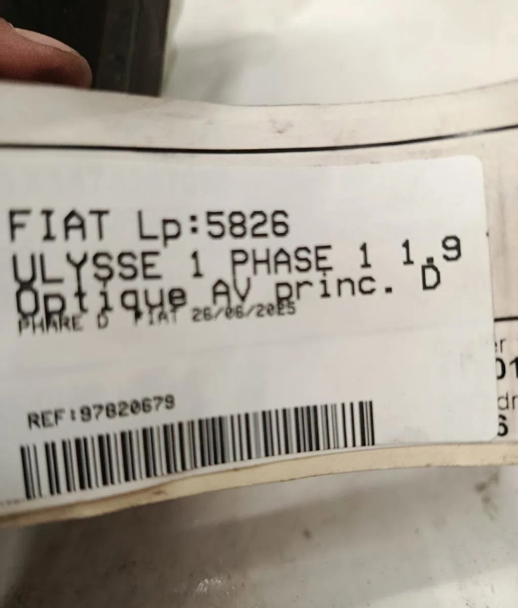 Phare droit FIAT ULYSSE 1 PHASE 1 occasion