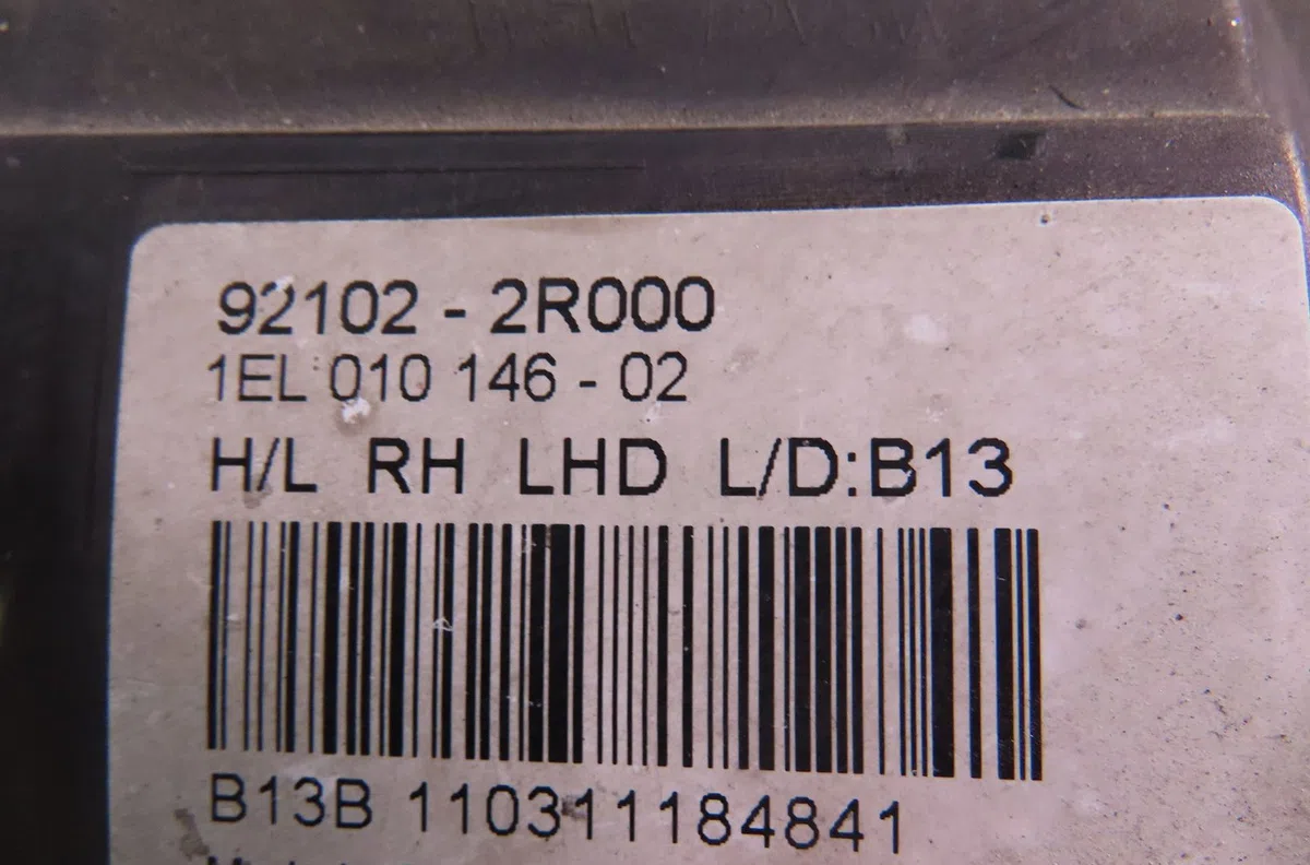 Phare droit Hyundai I30 (FD) 1.6 crdi (2007-2011) occasion