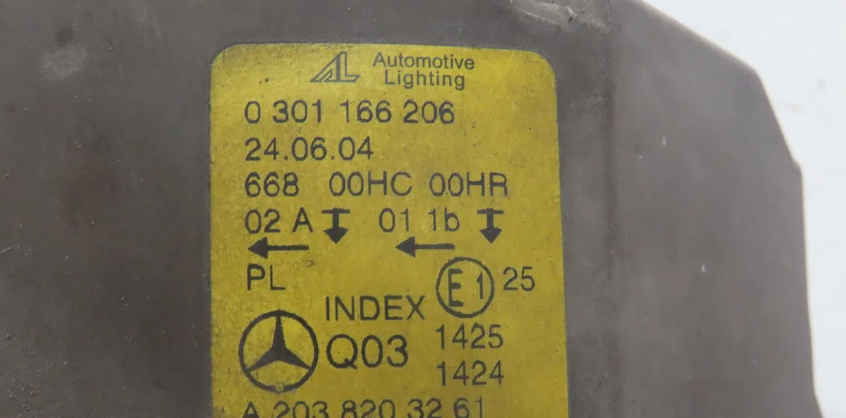 Phare droit Mercedes-benz CLASSE C T-Model (S203) C 200 cdi (203.207) (2003-2007) occasion
