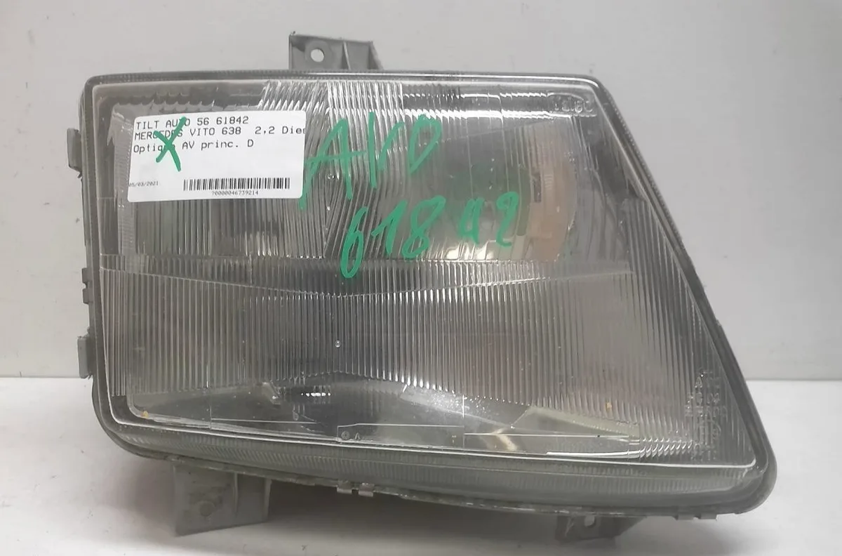 Phare droit Mercedes-benz VITO Autobus-Autocar (W638) 112 cdi 2.2 (638.194) (1999-2003) occasion
