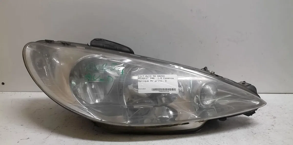 Phare droit Peugeot 206 SW (2E-K) 1.6 16v (2002) occasion