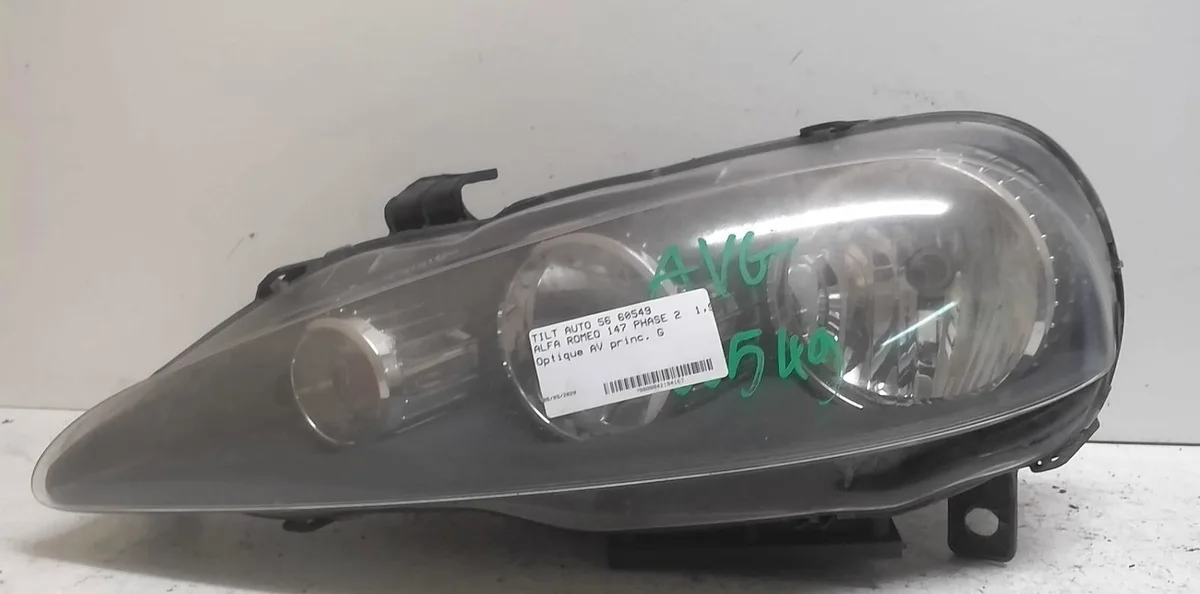 Phare gauche Alfa romeo 147 (937_) 1.9 jtdm 8v (937.axd1a, 937.axu1a, 937.bxu1a) (2005-2010) occasion