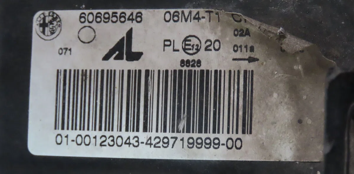 Phare gauche Alfa romeo 156 (932_) 1.9 jtd (932.axn00, 932.bxe00) (2004-2005) occasion