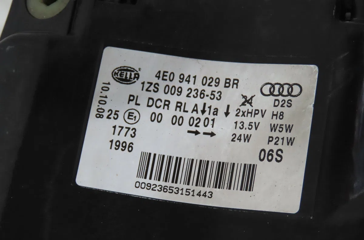 Phare gauche Audi A8 D3 (4E2, 4E8) 3.0 tdi quattro (2003-2010) occasion