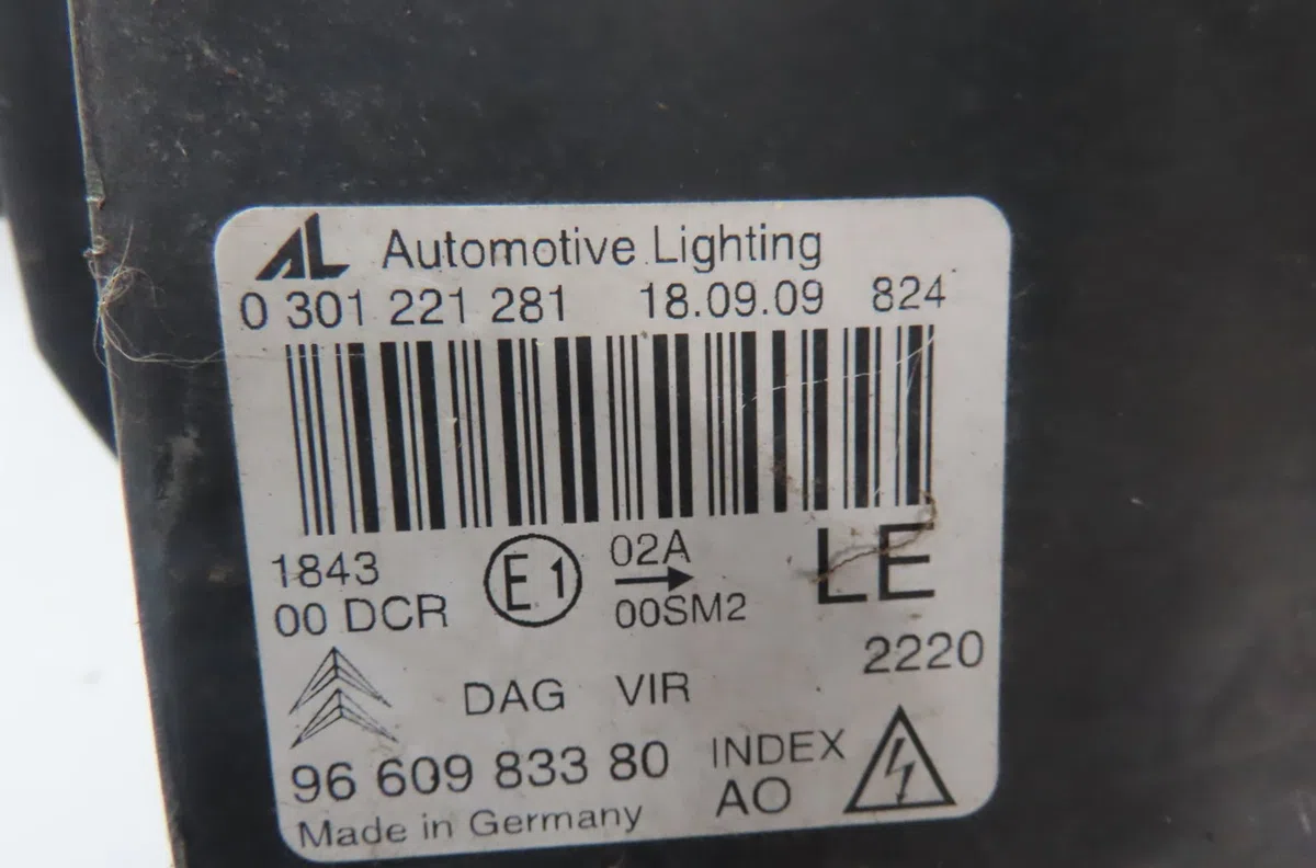 Phare gauche Citroen C6 (TD_) 2.7 hdi (2005-2011) occasion