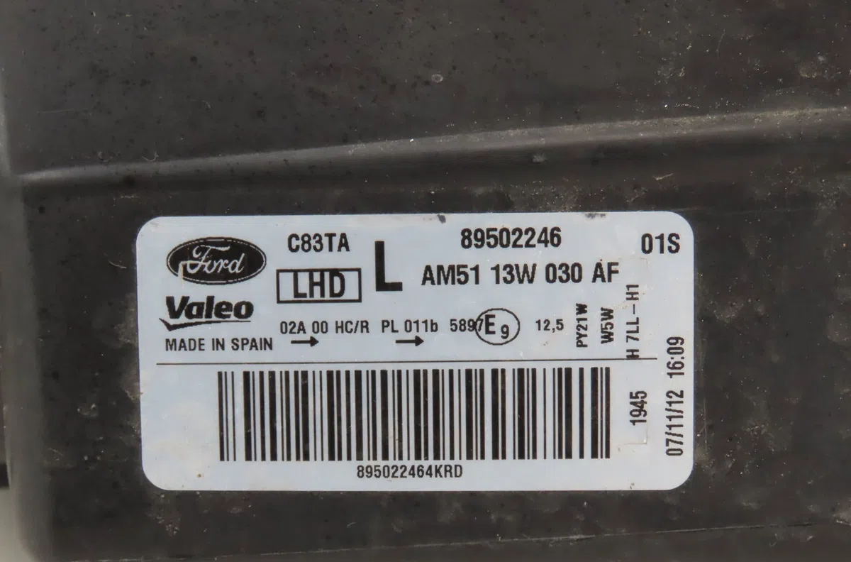 Phare gauche Ford C-MAX II (DXA-CB7, DXA-CEU) 1.0 ecoboost (2012-2019) occasion