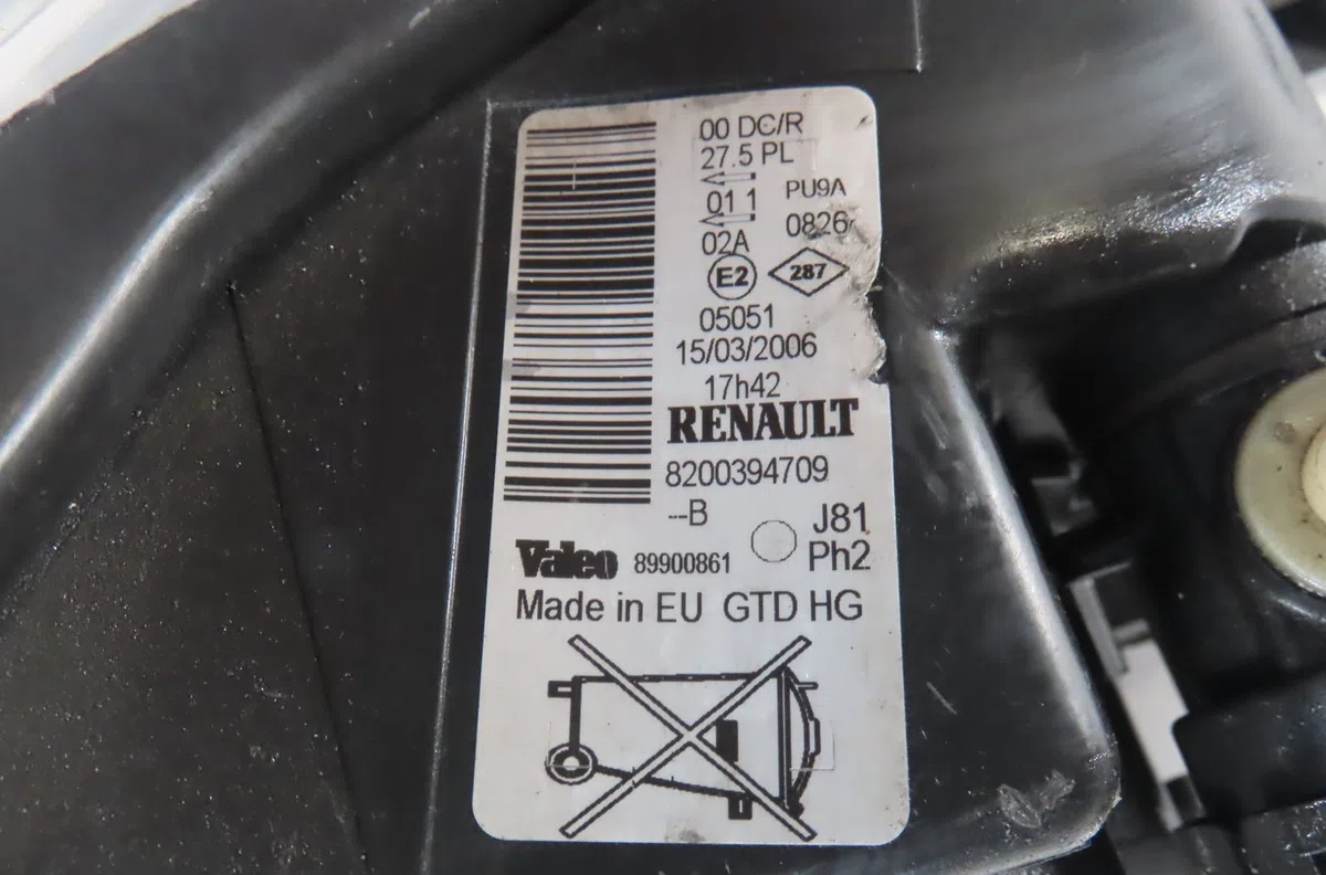 Phare gauche Renault ESPACE IV (JK0-1_) 2.2 dci (jk0h) (2002-2006) occasion