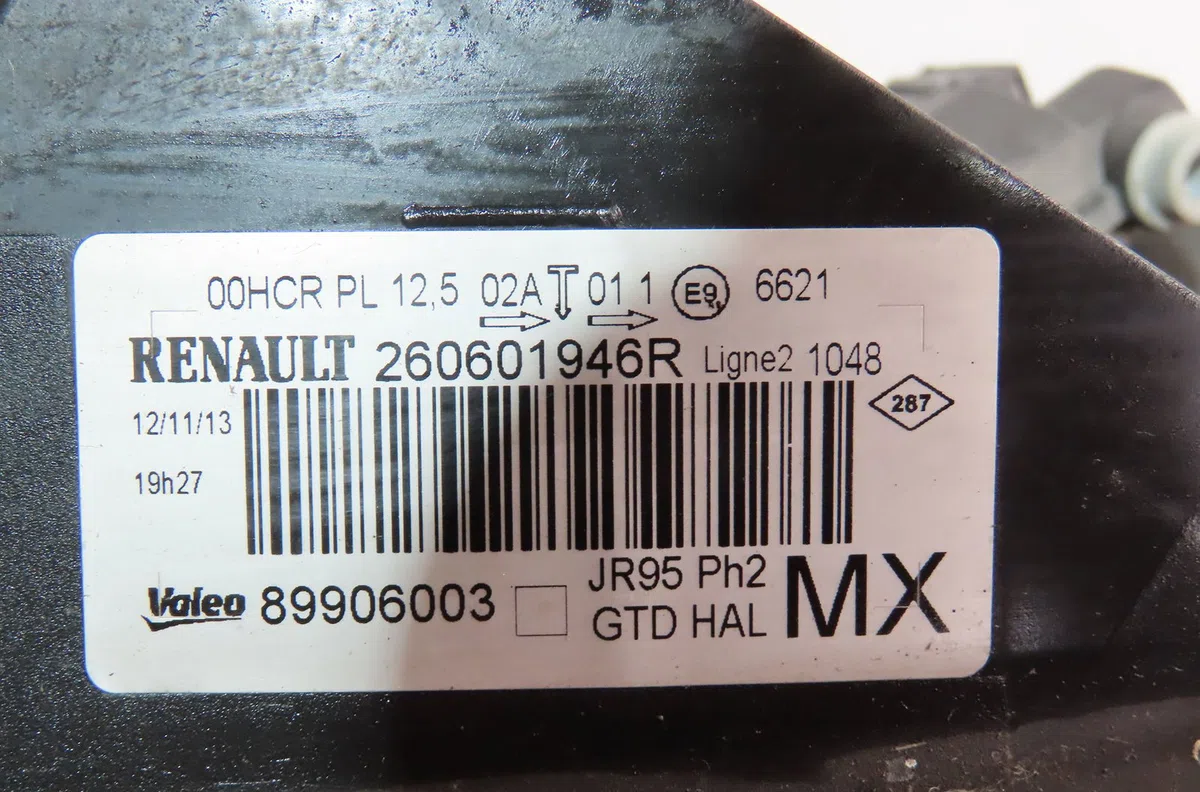 Phare gauche Renault SCÉNIC III (JZ0-1_) 1.6 dci (jz00, jz12) (2011) 5 portes occasion