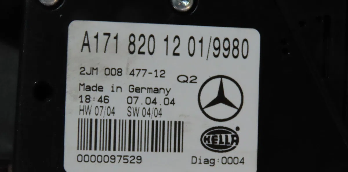 Plafonnier Mercedes-benz SLK (R171) 200 kompressor (171.442) (2004-2011) occasion