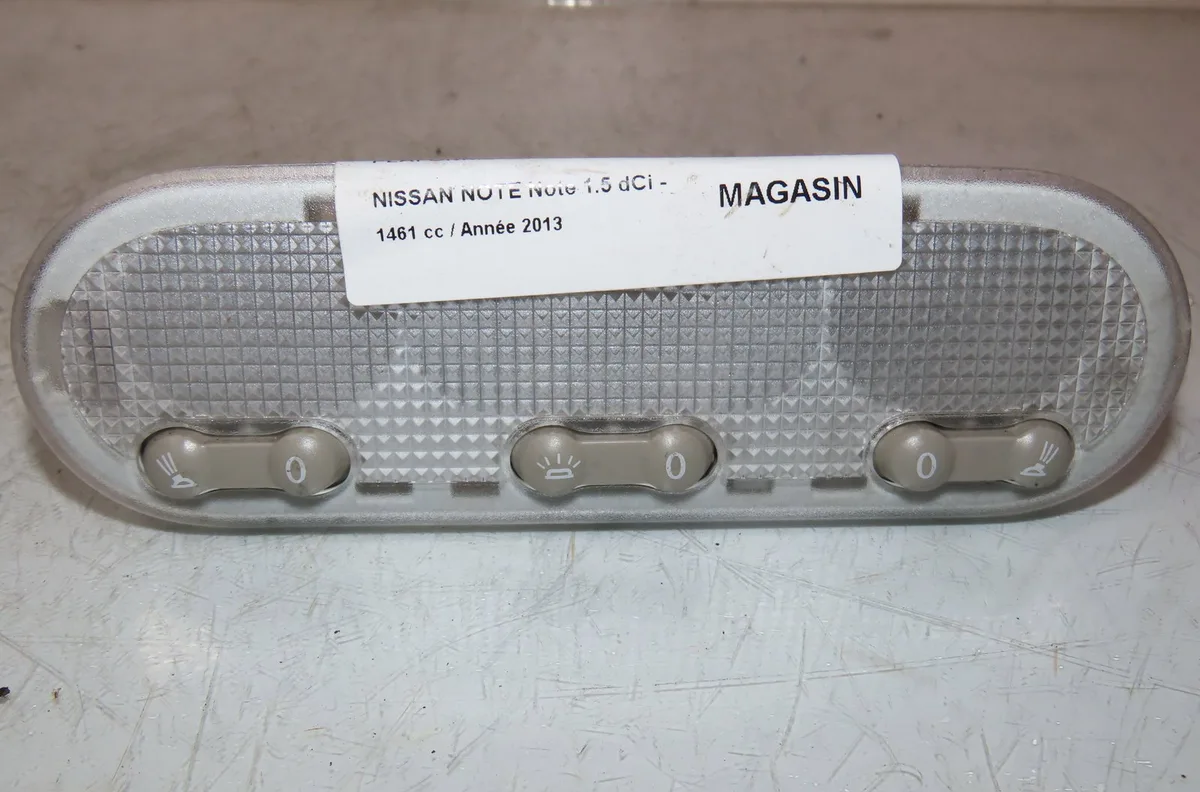 Plafonnier Nissan NOTE (E12) 1.5 dci (2013) occasion