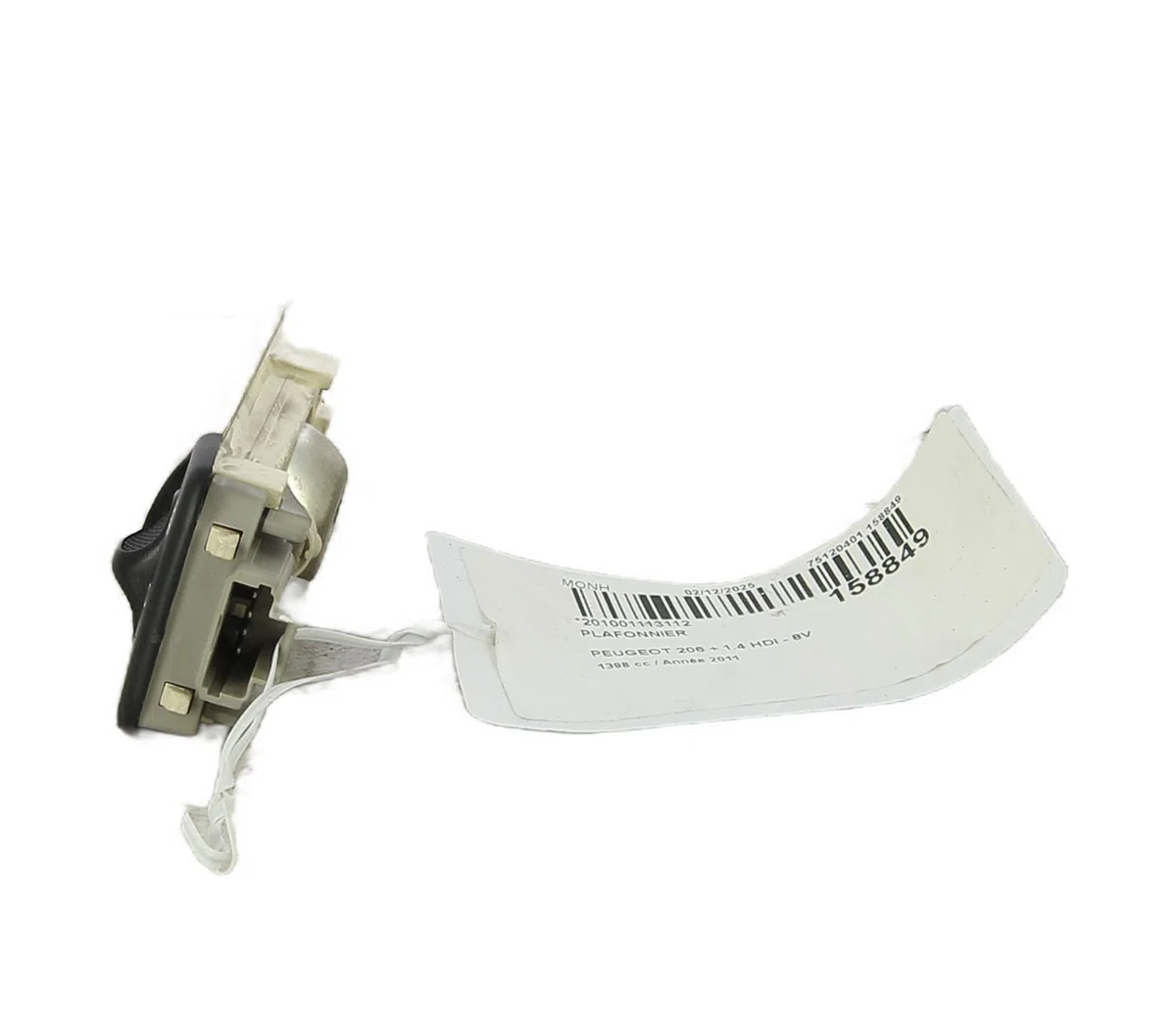 Plafonnier Peugeot 206 (2L_, 2M_) 1.4 hdi eco 70 (2009-2013) 5 portes occasion